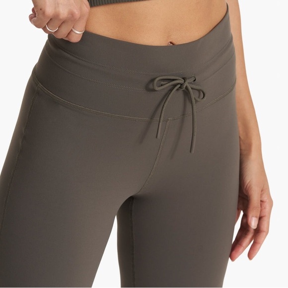 Vuori Daily Wide Leg Leggings in Oregano - Picture 5 of 11